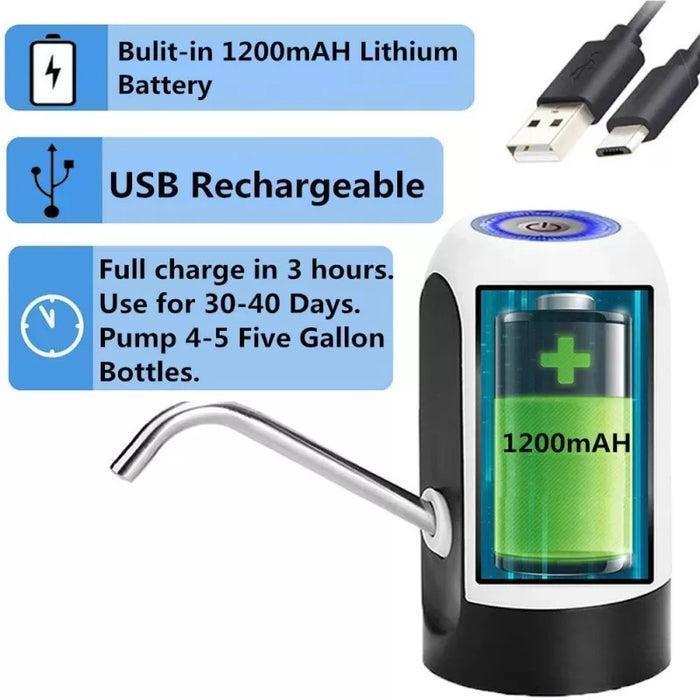 Portable & Rechargeable Electric Water Pump